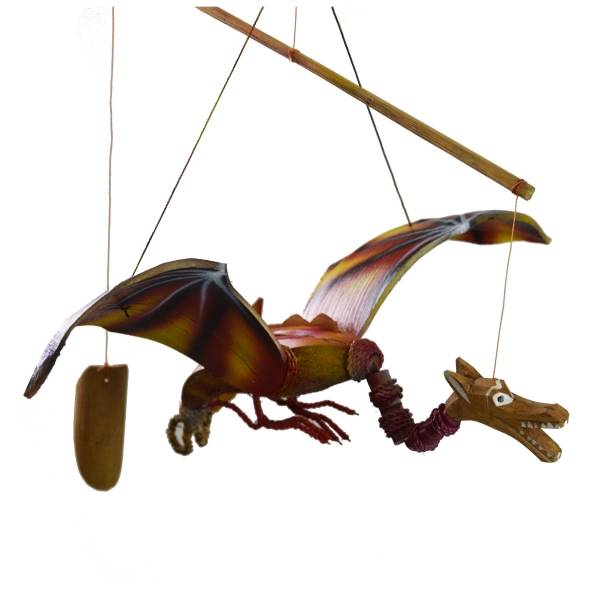Simandra Windspiel Mobile Fantasy Mittelalter Drache rot Fabrikpreis