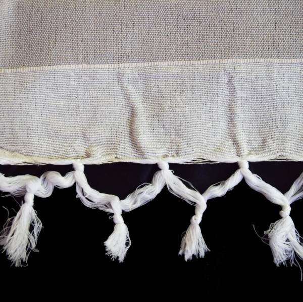 Simandra Leichte Tagesdecke Baumwolltuch Überwurf mit Fransen im angesagten Boho-Stil Sonderangebot