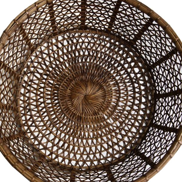 Simandra Rattankorb Obstschale Burma aus Rattan und Bambus, dekoratives Unikat Handarbeit Saisonale Angebote