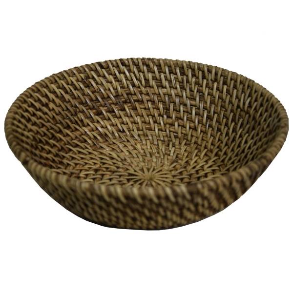 Simandra Schale Korb Körbchen aus Naturmaterial 100% Ata Rattan geflochten Tiefpreis