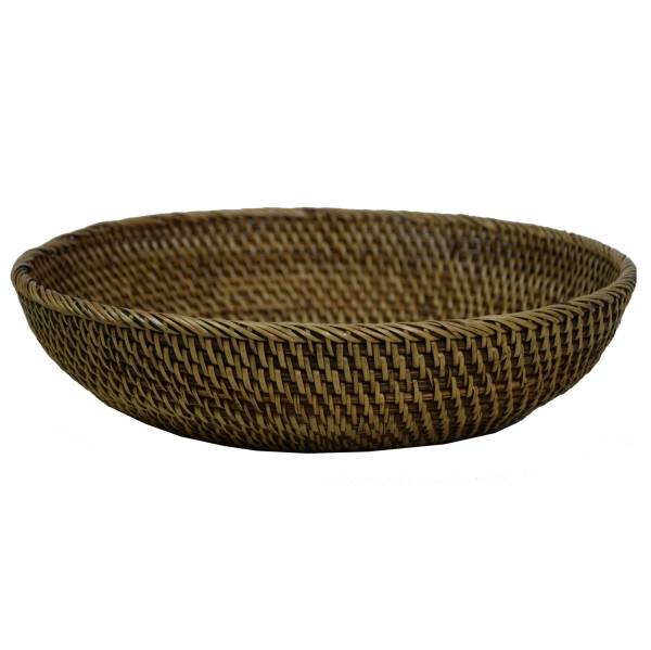 Simandra Schale Korb Körbchen aus Naturmaterial 100% Ata Rattan geflochten Tiefpreis