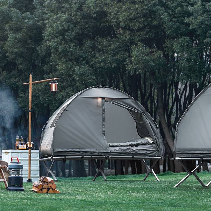 Sobuy SoBuy 4in1-Zelt Für 1 Person Wurfzelt Feldbett mit Campingliege Hellgrau OGS32-HG Online Outlet