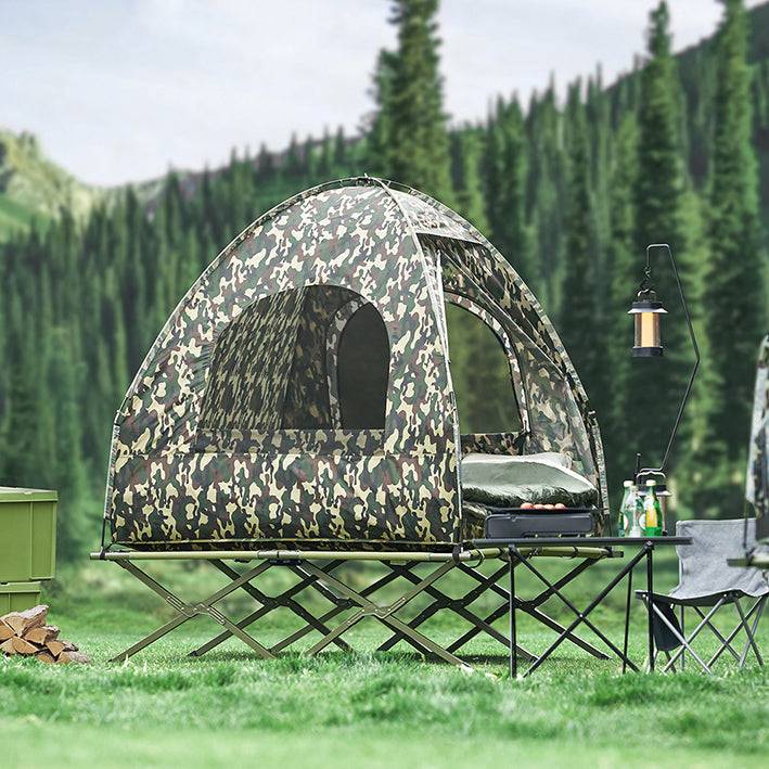 Sobuy SoBuy 4in1-Zelt Für 2 Personen Wurfzelt Feldbett mit Campingliege Tarnfarbe OGS32-L-TN Exklusive Angebote