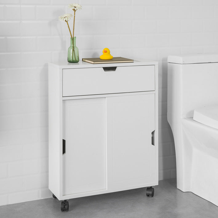 Sobuy SoBuy Badrollwagen Nischenregal Badschrank Weiß BZR31-W Bis zu 60% Rabatt