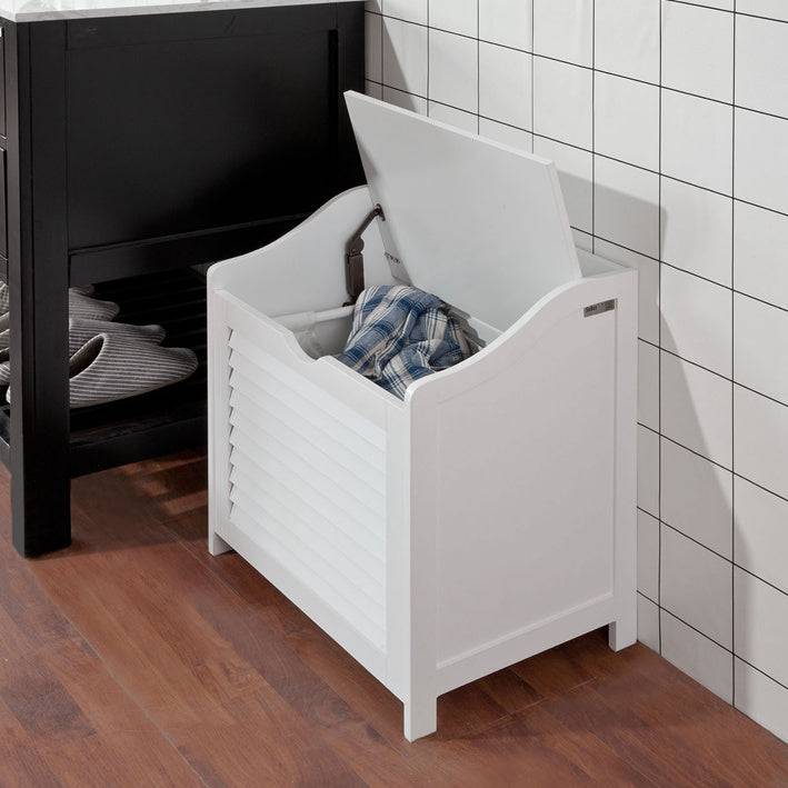 Sobuy SoBuy Wäschetruhe Wäschesammler Wäschekorb Weiß FSR40-W Bis zu 65% Rabatt