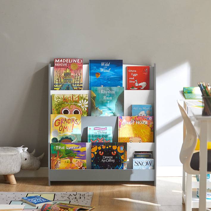 Sobuy SoBuy Kinderbücherregal Zeitungsständer Aufbewahrungsregal für Kinder KMB32-HG Sonderangebote