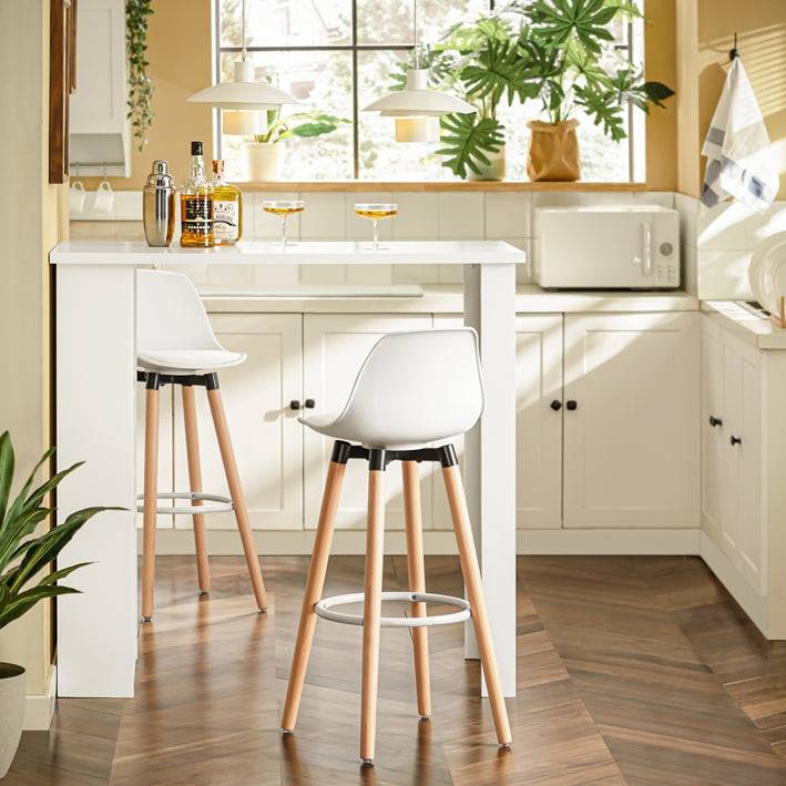 Sobuy SoBuy Bartisch Stehtisch Küchentisch Weiß FWT17-W Neueste Stile