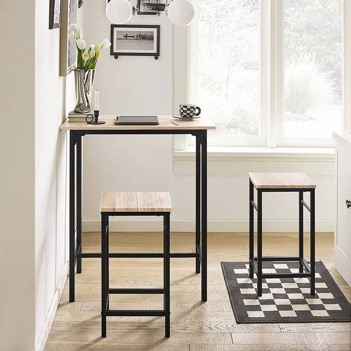 Sobuy SoBuy Bartisch mit 2 Hockern Bartisch set 3-teilig OGT10-N Bis zu 50% Rabatt