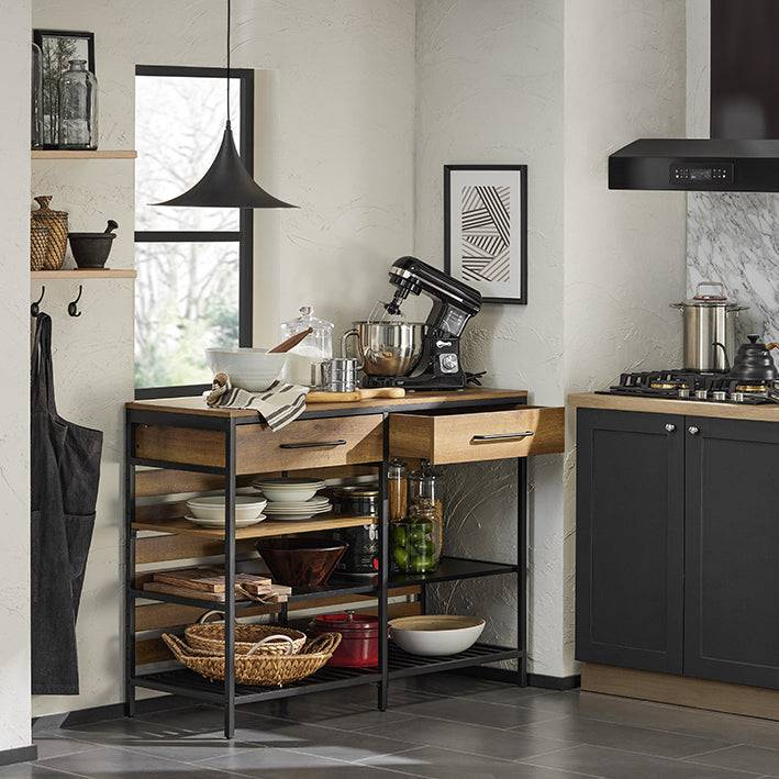 Sobuy SoBuy Kücheninsel Küchenregal Kommode Bartisch Vintage FSB85-PF Sonderangebot der Fabrik