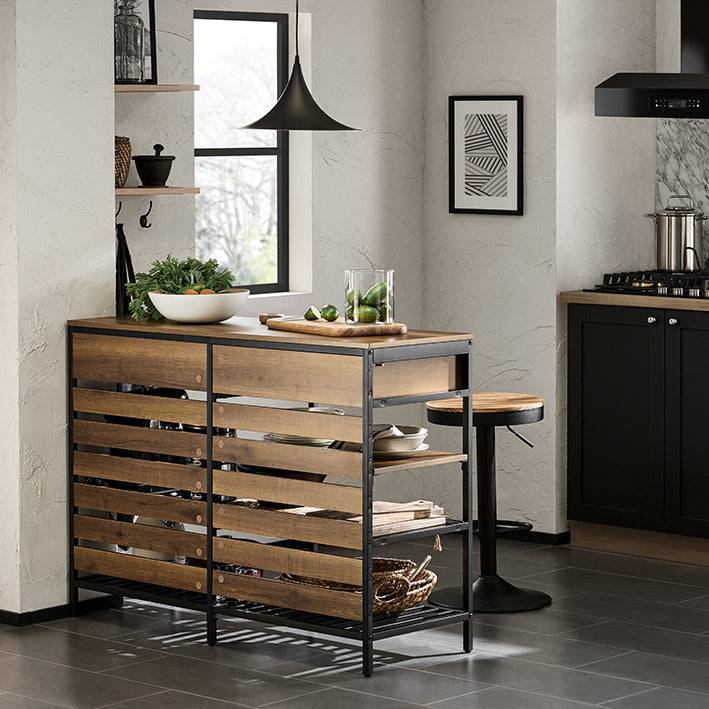 Sobuy SoBuy Kücheninsel Küchenregal Kommode Bartisch Vintage FSB85-PF Sonderangebot der Fabrik