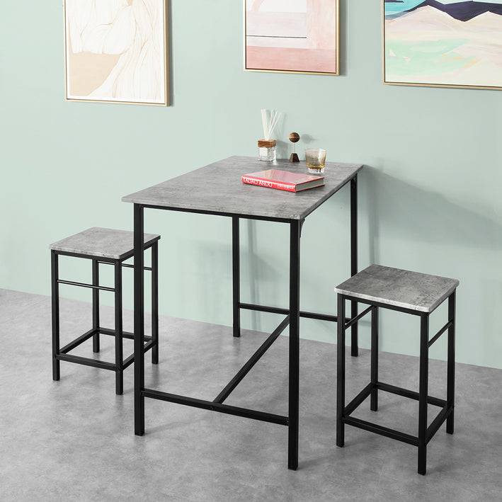 Sobuy SoBuy Bartisch mit 4 Hockern Bartisch set 5-teilig OGT11-HG 50% Rabatt mit kostenlosem Versand