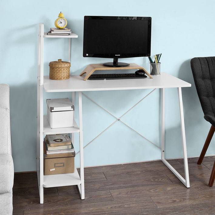 Sobuy SoBuy Schreibtisch Schreibtisch mit Regal Schreibtisch Kinder FWT29-W Outlet