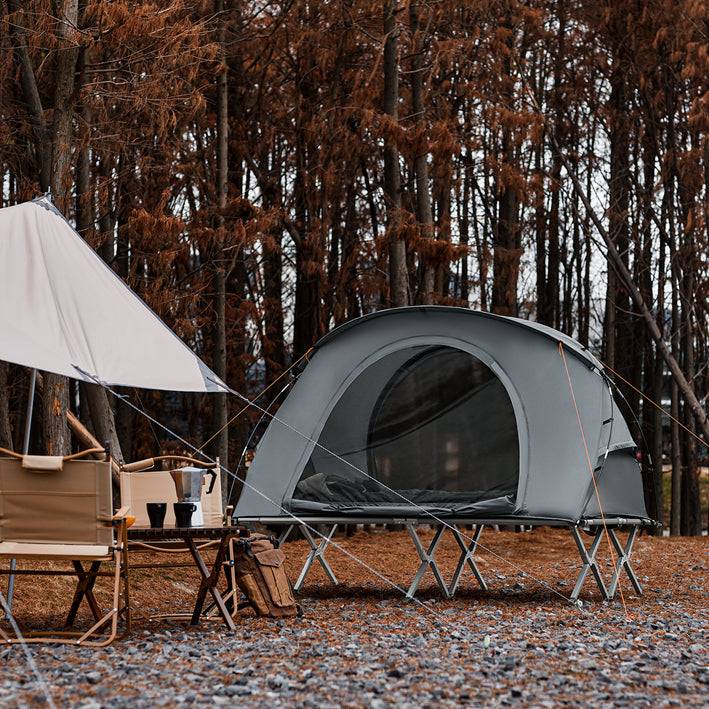 Sobuy SoBuy 4in1-Zelt Feldbett Campingliege Schlafsack OGS60-L-HG Exklusivangebot