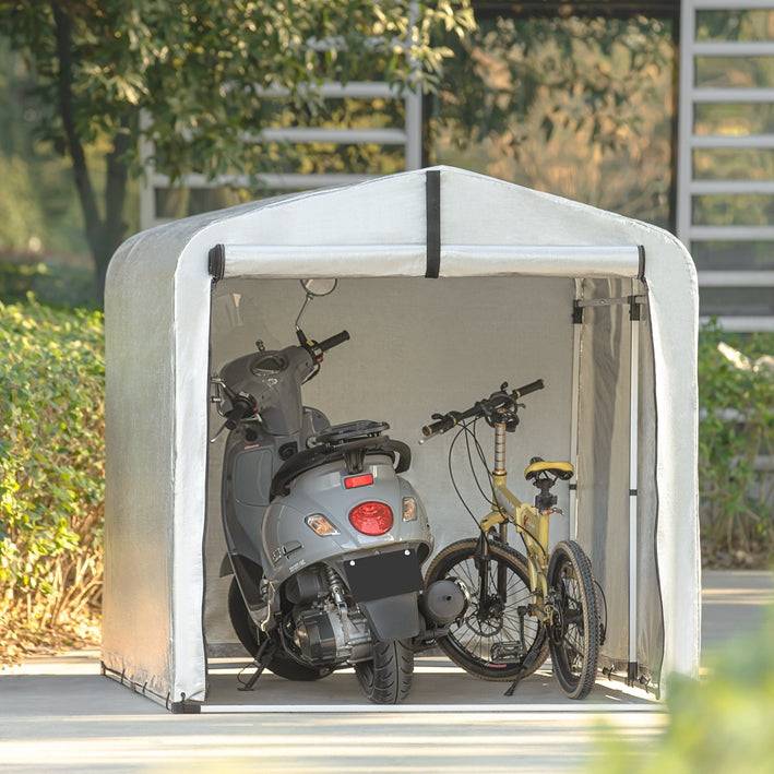 Sobuy SoBuy Foliengerätehaus Gerätehaus Gartenschuppen Garagenzelt KLS11-L Black Friday