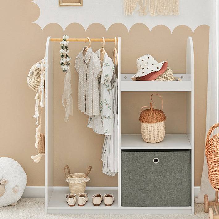 Sobuy SoBuy Kindergarderobe Kleiderschrank Kinder Kinderzimmer KMB40-W Bestseller