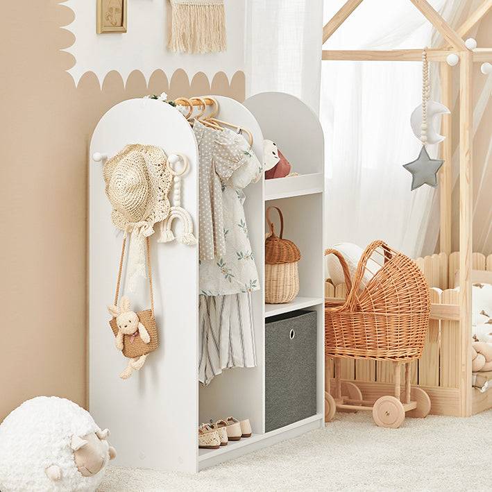 Sobuy SoBuy Kindergarderobe Kleiderschrank Kinder Kinderzimmer KMB40-W Bestseller