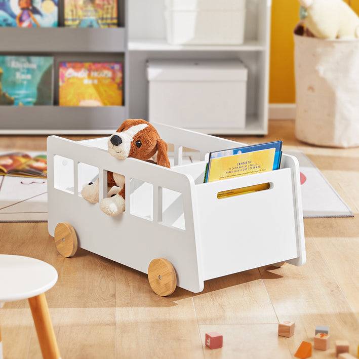 Sobuy SoBuy Kinderregal Spielzeugregal Aufbewahrungsregal für Kinder KMB41-W Saisonale Angebote
