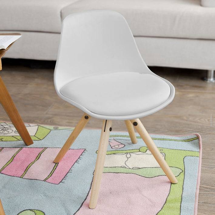 Sobuy SoBuy Kinderstuhl Sitzhöhe 35cm Stühlchen Weiß FST46-W Kauf eins, bekomm eins gratis