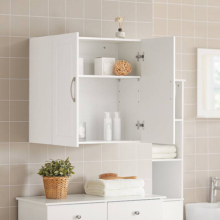 Sobuy SoBuy Wandschrank Bad Hängeschrank Badschrank Weiß FRG231-W Discount Store für neue Produkte