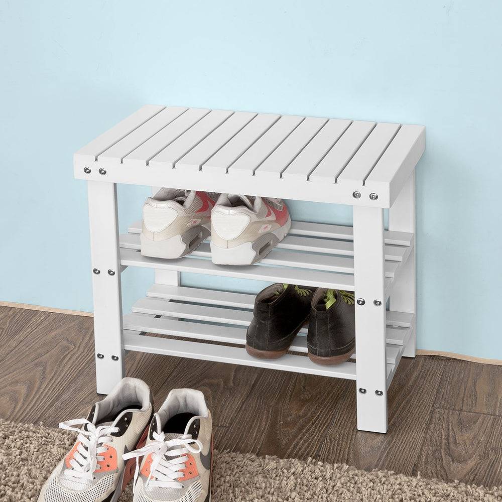 Sobuy SoBuy Schuhregal Sitzbank schmal Breit 50cm Weiß FSR02-K-W im Angebot