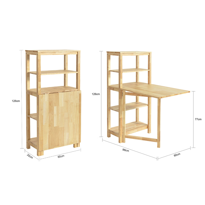 Sobuy SoBuy Klappbarer Esszimmertisch Küchentisch Holztisch FWT70-N Bis zu 60% Rabatt