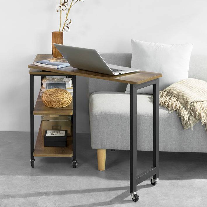 Sobuy SoBuy L-förmiger Beistelltisch Couchtisch Eckschreibtisch Industrie-Design FWT83-PF Flash Sale