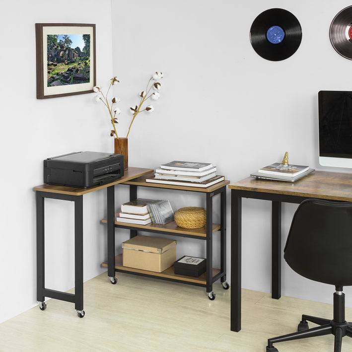 Sobuy SoBuy L-förmiger Beistelltisch Couchtisch Eckschreibtisch Industrie-Design FWT83-PF Flash Sale