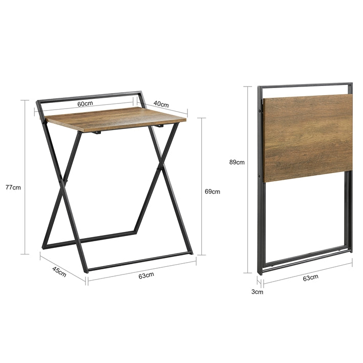 Sobuy SoBuy Schreibtisch klappbar Computertisch Arbeitstisch Industrie-Design FWT88-F Begrenztes Angebot