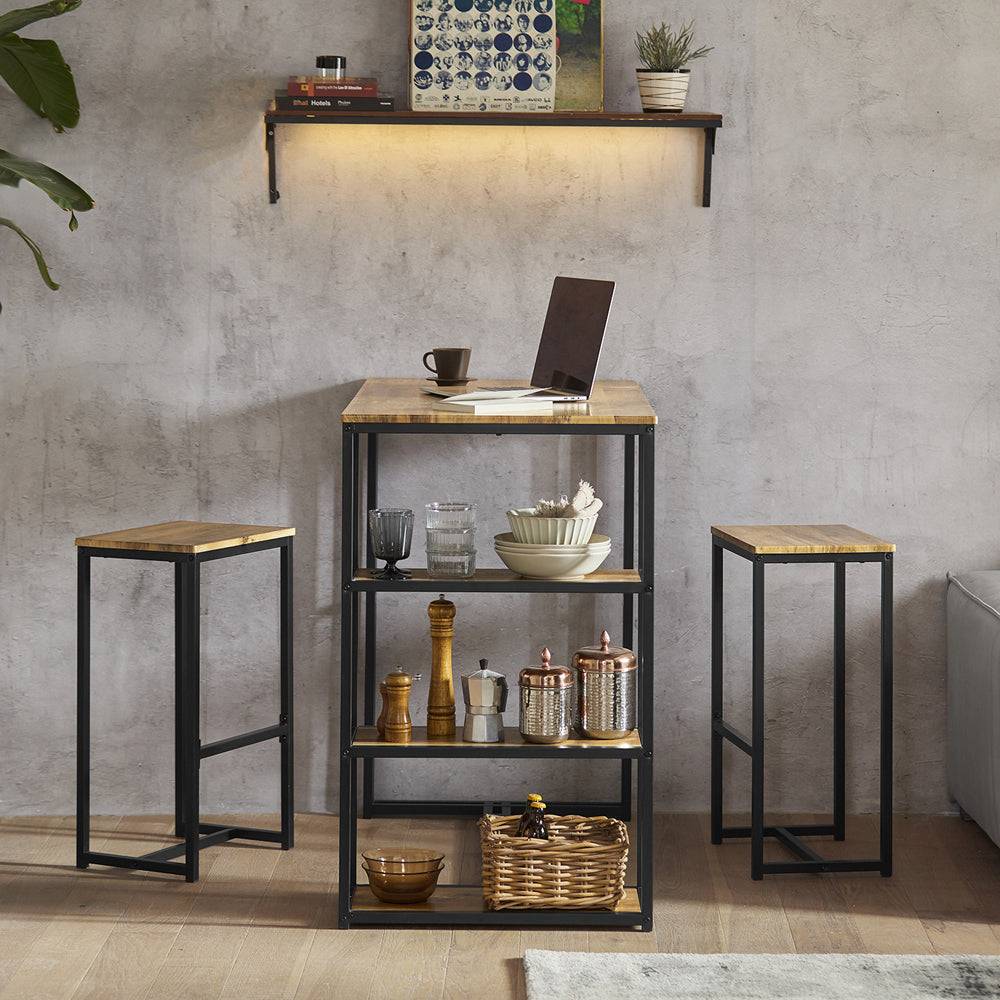 Sobuy SoBuy Bartisch mit 2 Stühlen Bartisch set 3-teilig OGT43-F Saisonale Angebote