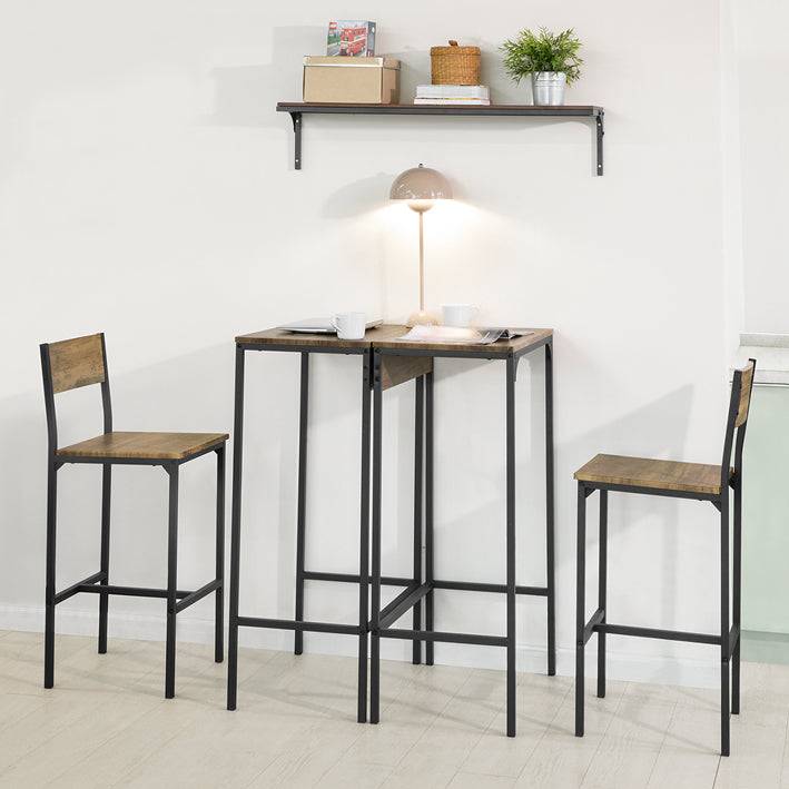 Sobuy SoBuy Bartisch mit 2 Hockern Bartisch set 4-teilig OGT42-F Tägliche Deals