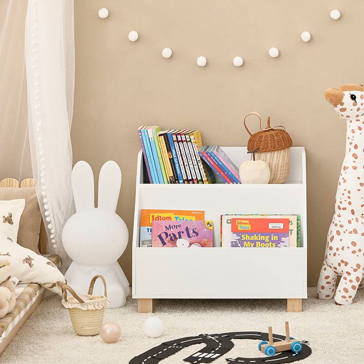 Sobuy SoBuy Kinderregal Spielzeugregal Aufbewahrungsregal für Kinder KMB54-W Letzter Tag