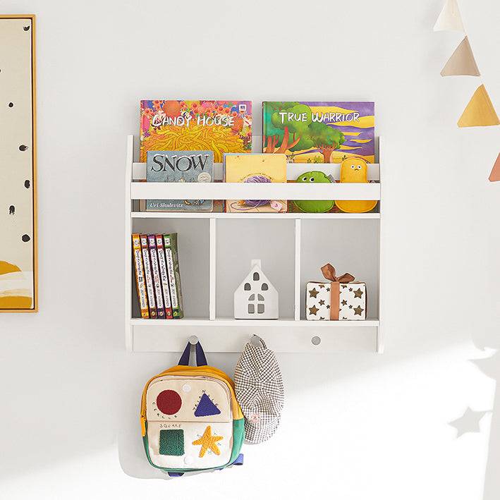 Sobuy SoBuy Kinder Bücherregal Wandregal für Kinder Aufbewahrungsregal KMB46-W Discount Store für neue Produkte