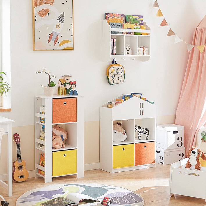 Sobuy SoBuy Kinder Bücherregal Wandregal für Kinder Aufbewahrungsregal KMB46-W Discount Store für neue Produkte