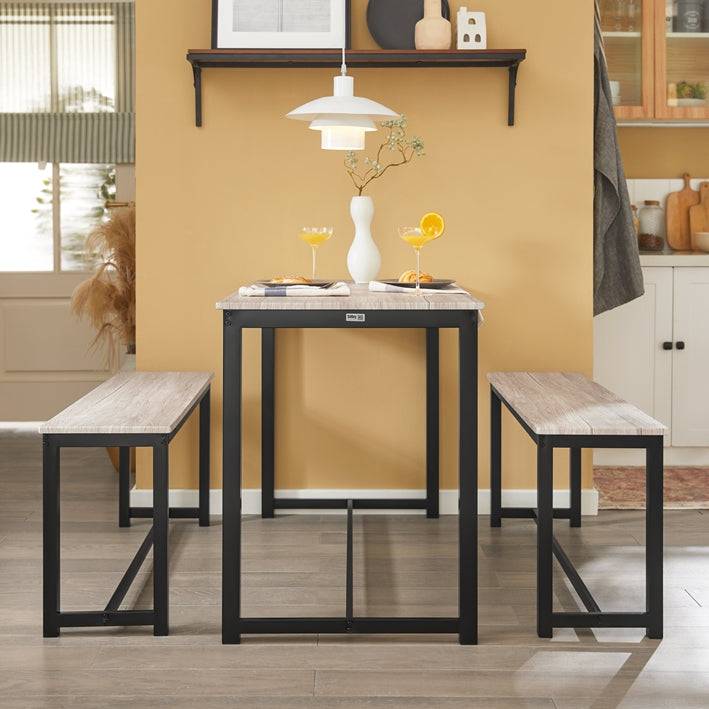 Sobuy SoBuy 3-teilig Essgruppe Sitzgruppe Küchentisch-Set OGT25-HN Bis zu 55% Rabatt