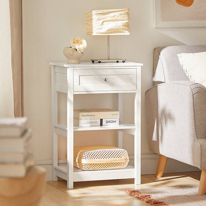 Sobuy SoBuy Nachttisch Fürs Schlafzimmer Couchtisch Beistelltisch Weiß FBT46-W Verkauf