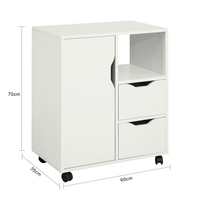 Sobuy SoBuy Druckertisch mit Schublade Beistelltisch Couchtisch Weiß FBT105-W Rabatt