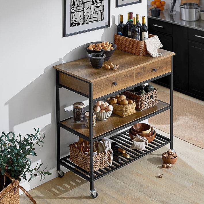 Sobuy SoBuy Küchenwagen Sideboard Servierwagen Flurschrank FKW112-PF Günstig kaufen
