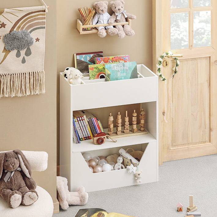 Sobuy SoBuy Kinderregal Aufbewahrungsregal für Kinder Spielzeugregal Weiß KMB51-W JETZT KAUFEN
