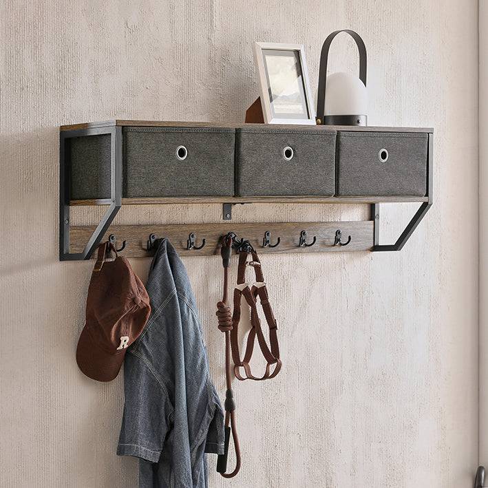 Sobuy SoBuy Wandgarderobe Hängeregal Flurgarderobe vintage FHK26-N Discount Store für neue Produkte