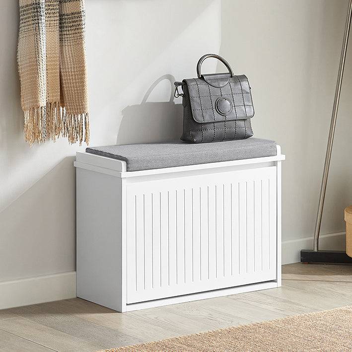 Sobuy SoBuy Schuhkipper Schuhbank mit Schuhfach Sitzbank Weiß FSR98-W 50% Rabatt mit kostenlosem Versand