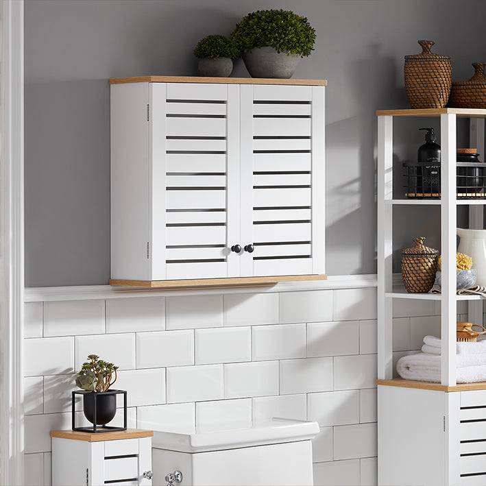 Sobuy SoBuy Wandschrank Bad Hängeschrank Badschrank Weiß BZR42-W Angebote