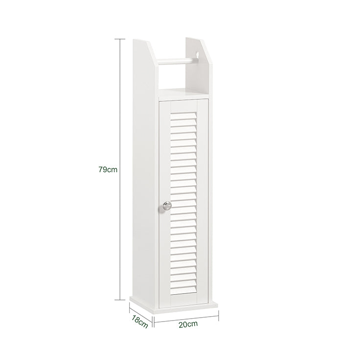 Sobuy SoBuy Toilettenrollenhalter Badregal Badezimmerschrank BZR49-W Kostenloser Versand