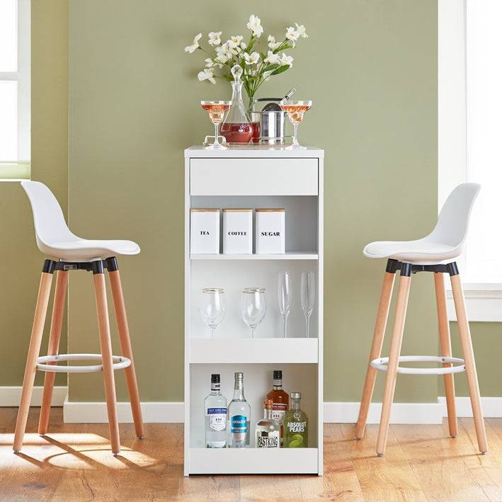 Sobuy SoBuy Bartisch Esstisch Wandtisch Stehtisch Balkontisch Weiß FWT101-W Heißer Verkauf