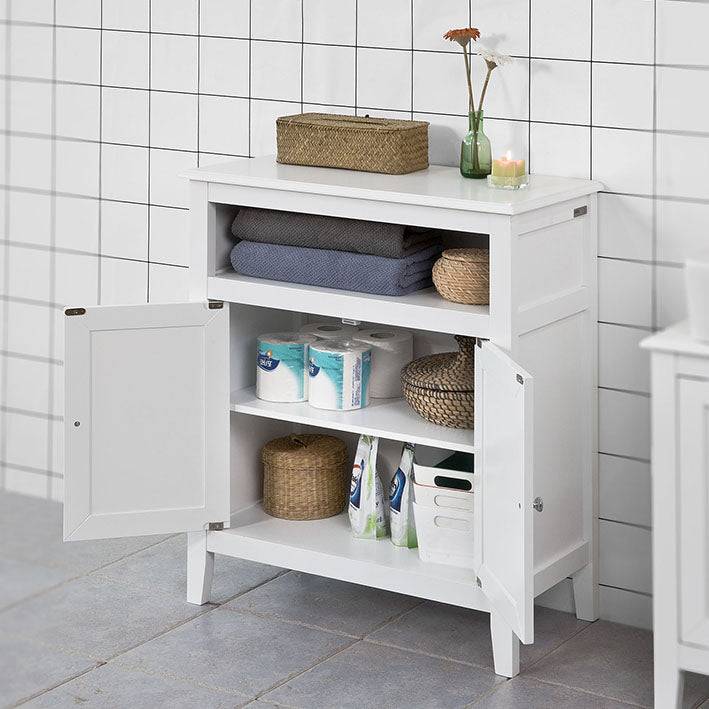 Sobuy SoBuy Badkommode Badzimmerschrank Sideboard Weiß FRG204-W Nur noch ein Tag übrig