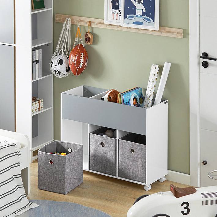 Sobuy SoBuy Kinderregal Spielzeugregal Aufbewahrungsregal für Kinder KMB61-HG Black Friday Preise