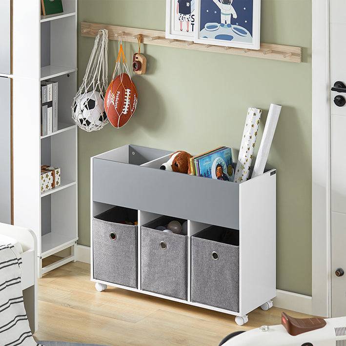Sobuy SoBuy Kinderregal Spielzeugregal Aufbewahrungsregal für Kinder KMB61-HG Black Friday Preise