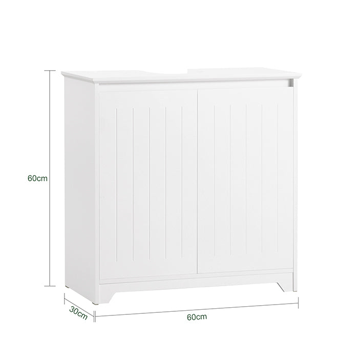 Sobuy SoBuy Waschbeckenunterschrank Badezimmerschrank Waschtisch Weiß BZR108-W Günstig kaufen