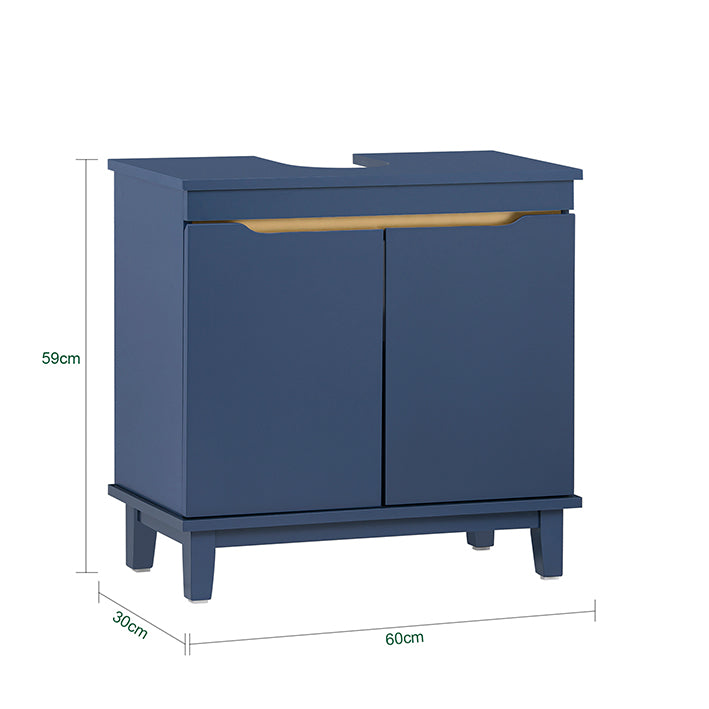 Sobuy SoBuy Waschbeckenunterschrank Badschrank Waschtisch Blau BZR113-B Flash Sale
