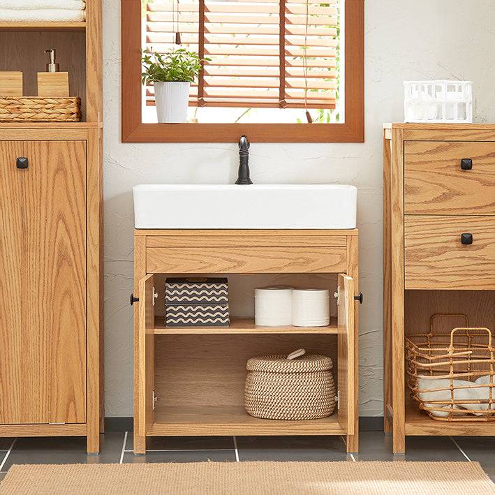 Sobuy SoBuy Waschbeckenunterschrank| Badezimmerschrank Waschtisch BZR98-N Begrenztes Angebot