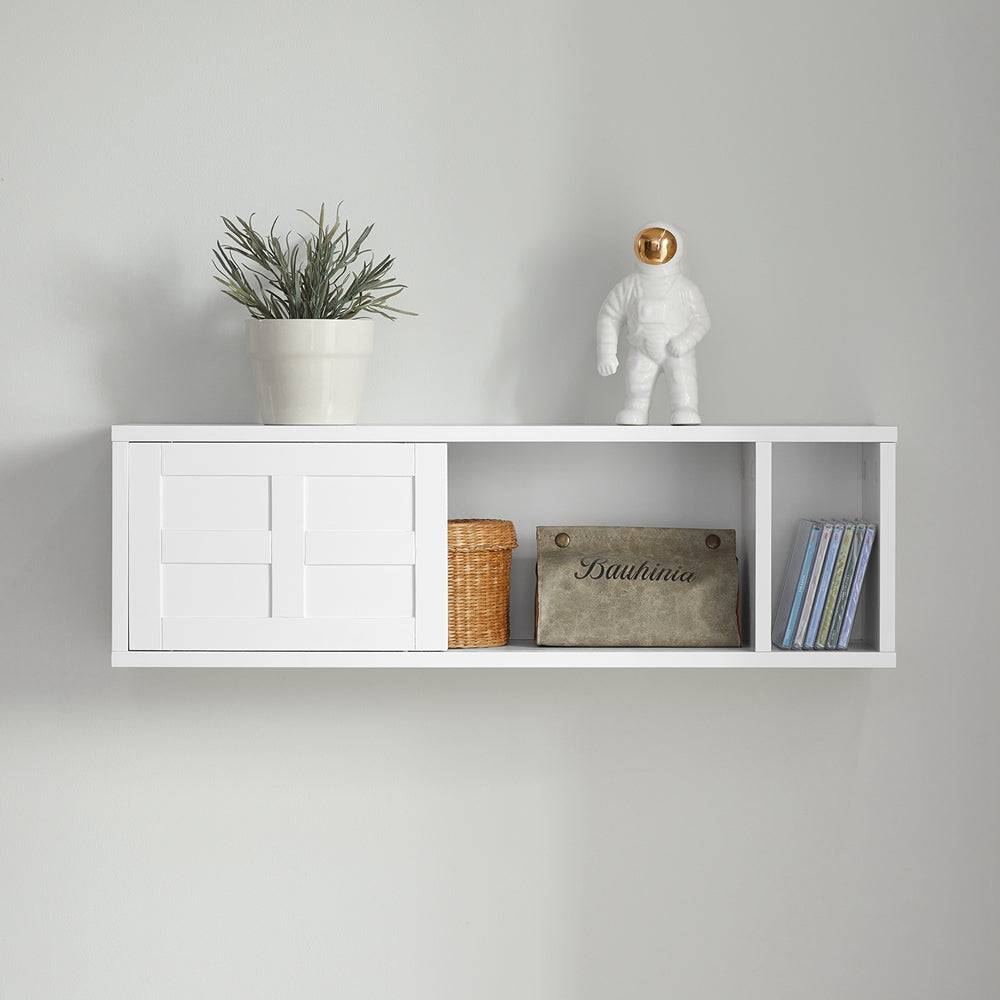 Sobuy SoBuy Wandgarderobe Hängeregal Flurgarderobe Weiß FHK18-W Räumungsverkauf